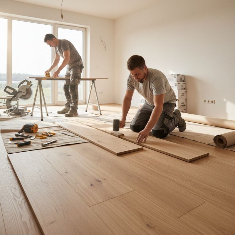 What To Expect During A Professional Wood Floor Installation